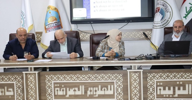 The College of Education for Pure Sciences organizes a scientific competition