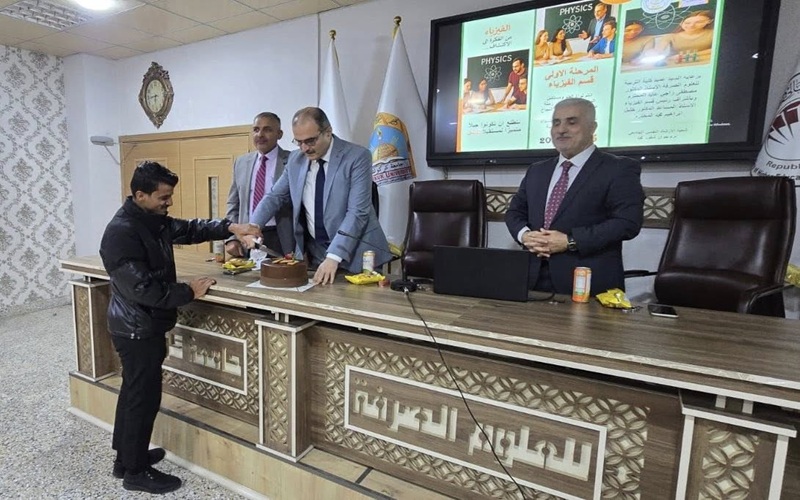 كلية التربية للعلوم الصرفة تنظّم احتفالية لطلبة المرحلة الأولى 5