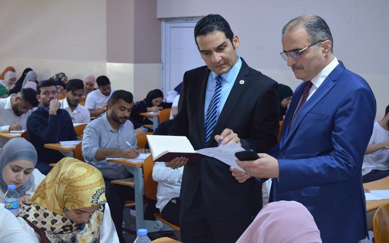 انطلاق الإمتحانات النهائية لطلبة الدراسات الأولية في كلية التربية للعلوم الصرفة بجامعة كركوك للعام الدراسي ٢٠٢٣-٢٠٢٤