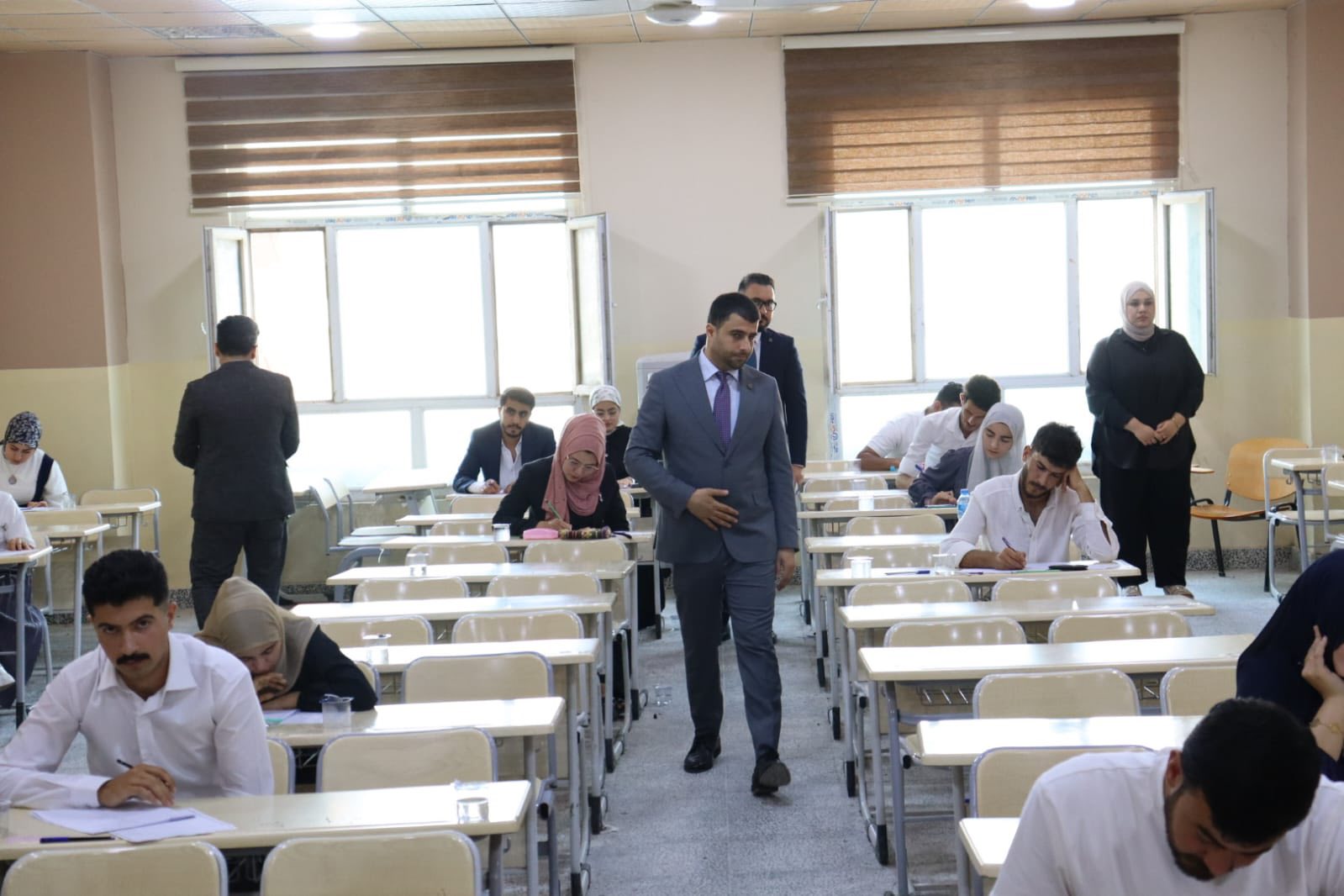 Central Committee Inspects Exams 2