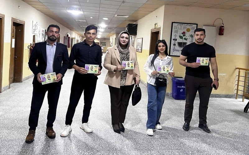 An awareness campaign to distribute brochures on the importance of mental health awareness