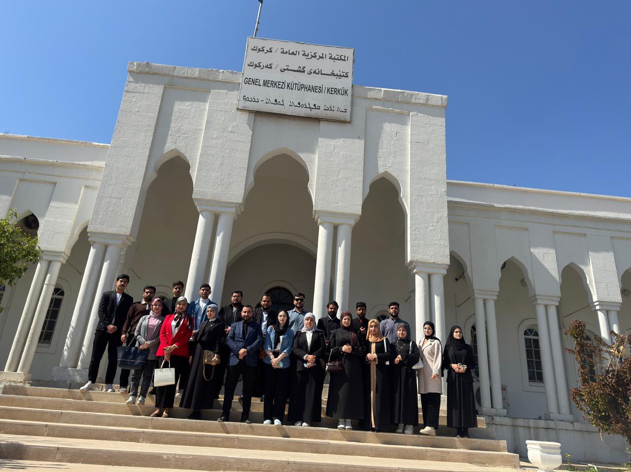 زيارة علمية للمكتبة العامة 2