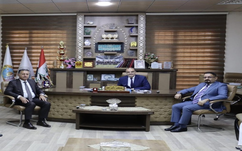 He receives the Assistant Secretary-General of the Iraqi Council of Representatives and Advisor to the Minister of Labor and Social Affairs