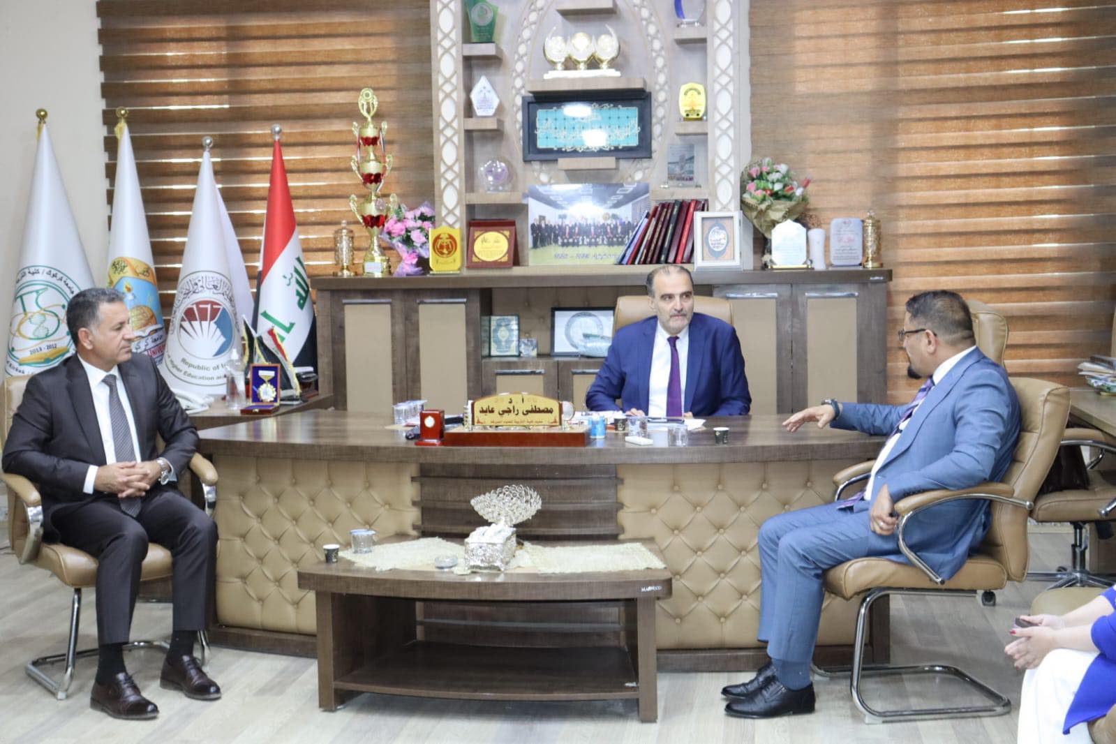 Receiving the Assistant Secretary-General 2