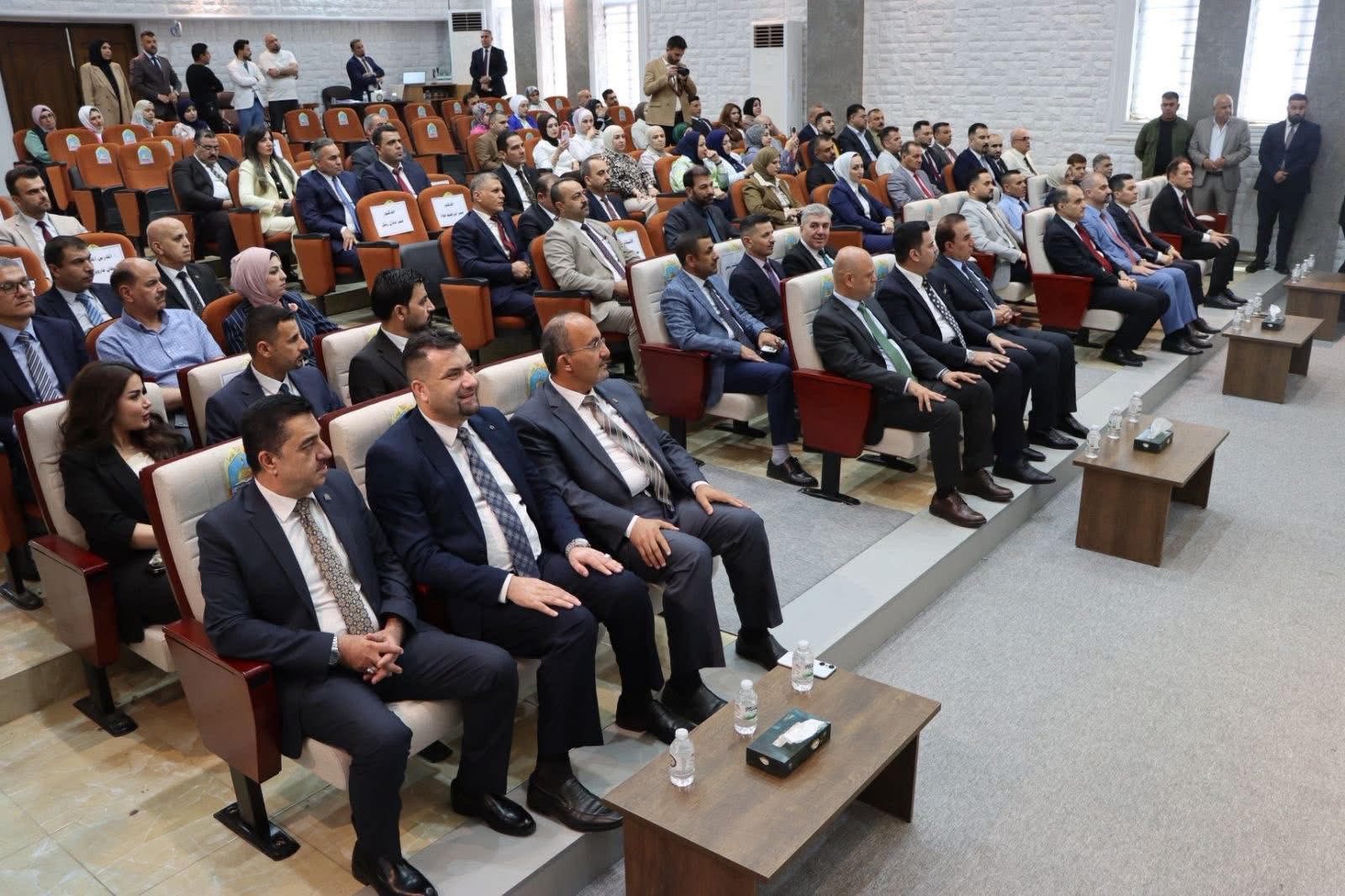 The University President honors the College Dean 2
