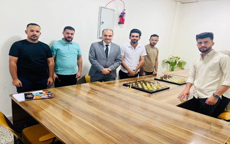The College of Education for Pure Sciences organizes a Chess Championship for Scientific Departments