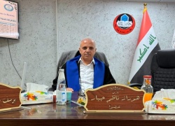 معاون عميد كلية العلوم للشؤون العلمية يشارك في عضوية لجنة مناقشة أطروحة دكتوراه بجامعة الموصل
