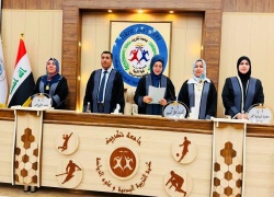 تدريسيان من كلية العلوم يشاركان في لجنة مناقشة أطروحة دكتوراه بجامعة تكريت