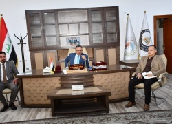 عقد مجلس كلية العلوم لهذا اليوم جلسته الاعتيادية