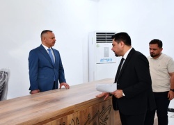 تواصل كلية العلوم في جامعة كركوك أعمالها النهائية لتجهيز القاعة النموذجية