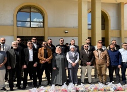 كلية العلوم بجامعة كركوك تعزز التكافل الاجتماعي بتوزيع سلال غذائية على طلبة الأقسام الداخلية