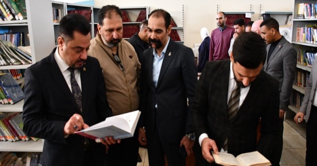 ضمن مبادرة أقرأ الذي أطلقها رئيس جامعة كركوك الأستاذ الدكتور عمران جمال حسن المحترم
