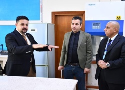 زيارة تقييمية لمختبرات قسم علوم الحياة ضمن برامج تطوير البيئة المختبرية