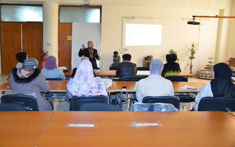 The College of Science/University of Kirkuk organizes a scientific workshop on the careful selection of titles of dissertations