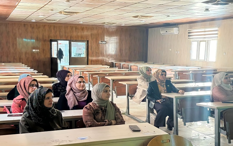 The Department of Chemistry at the College of Science/University of Kirkuk organizes a seminar on the Chemoffice program