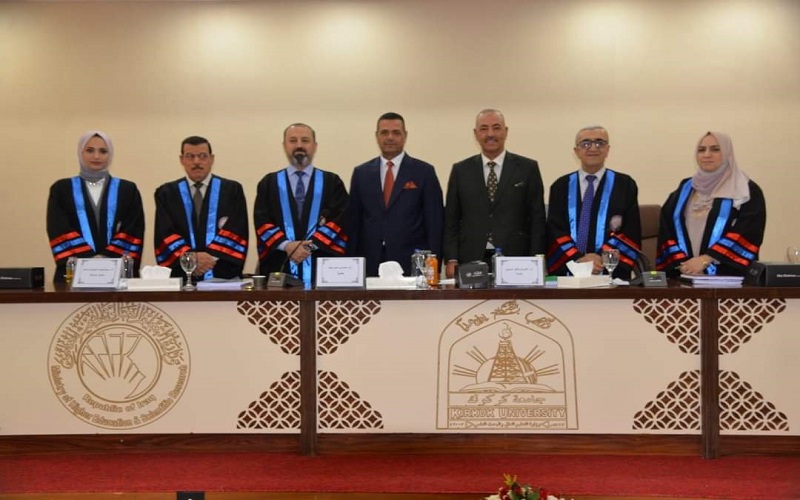  Master's thesis at the College of Science at the University of Kirkuk 