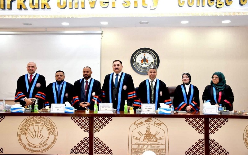 كلية العلوم تناقش اطروحة دكتوراه عن التنبؤ السمي والارتباط الجزيئي والتقدير البايولوجي للمركبات الدوائية