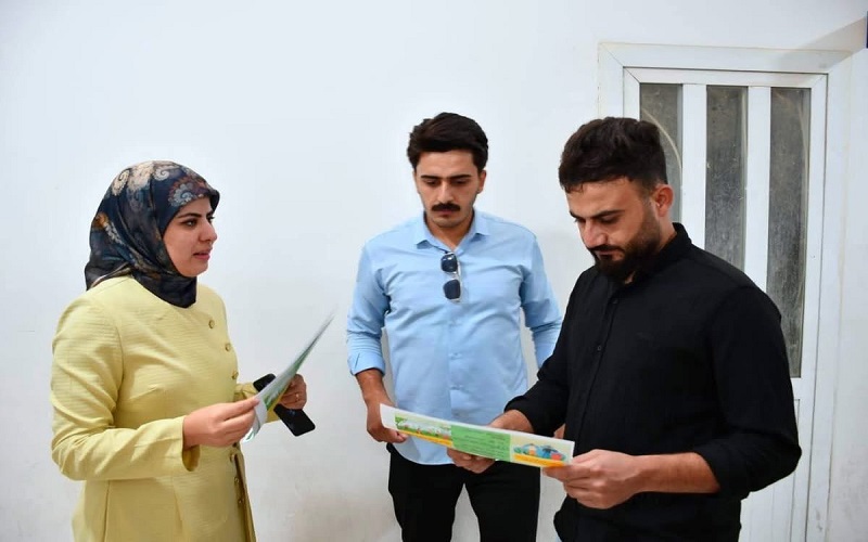 شعبة الإرشاد النفسي الجامعي تنظم حملة توعوية لتعزيز نظافة البيئة الجامعية