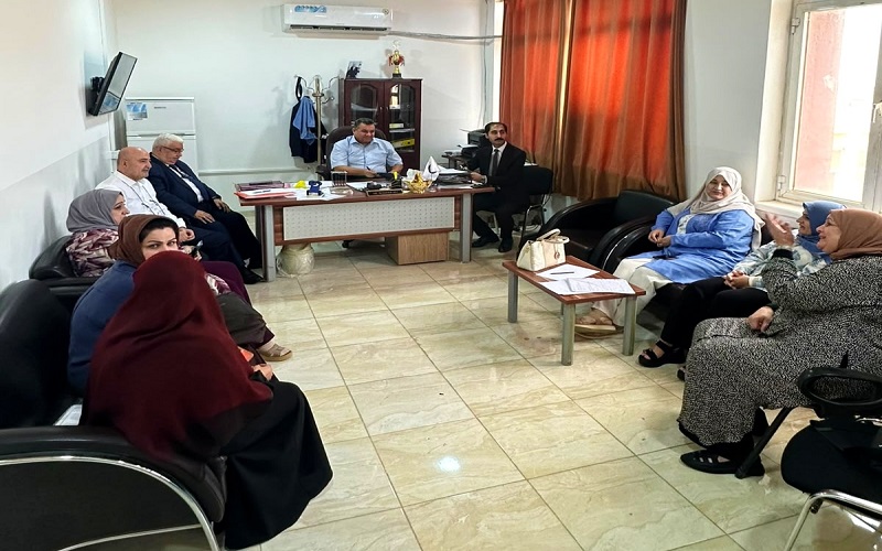 مجلس قسم الرياضيات يعقد اجتماعاً لمناقشة تطوير العمل الأكاديمي والإداري