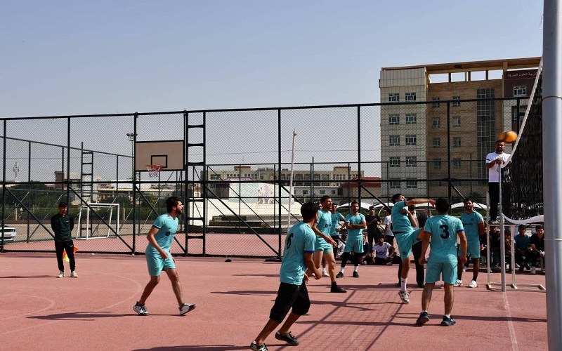 منتخب كلية العلوم يتأهل إلى ربع نهائي بطولة جامعة كركوك لكرة الطائرة