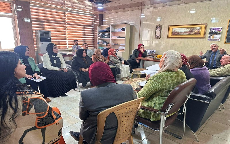 عقد اجتماع مجلس قسم الكيمياء