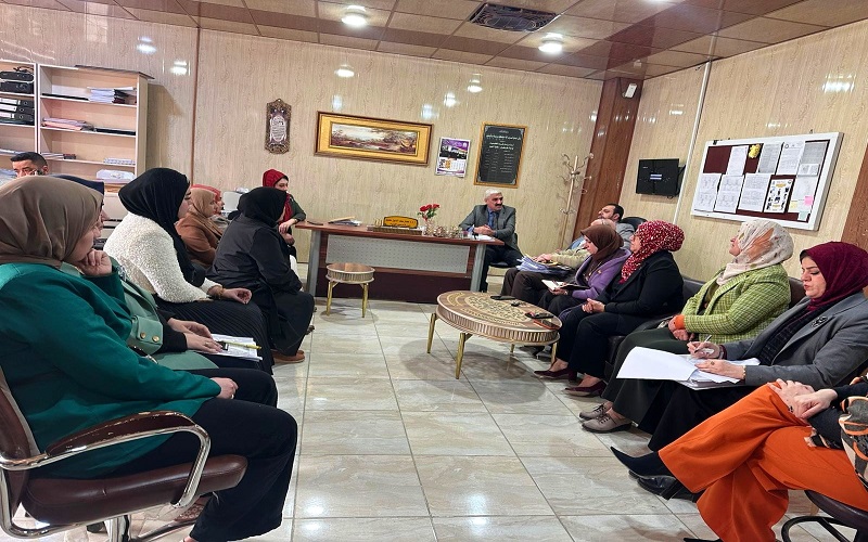 عقد اجتماع مجلس قسم الكيمياء