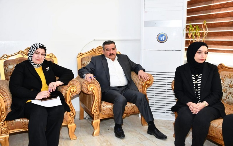 اجتماع موسع مع مسؤولي الشعب والوحدات الإدارية، 