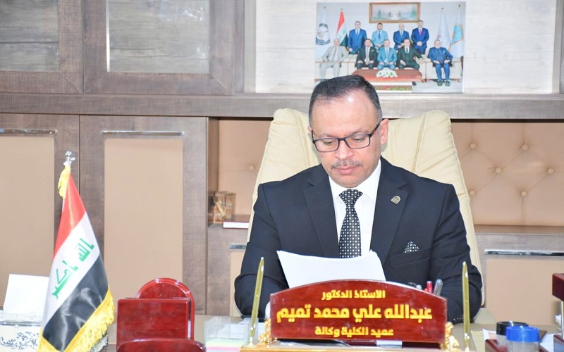 عقد مجلس كلية العلوم  جلسته الاعتيادية لهذا اليوم