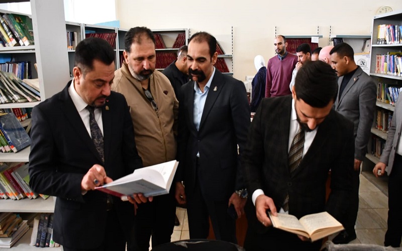 ضمن مبادرة أقرأ الذي أطلقها رئيس جامعة كركوك الأستاذ الدكتور عمران جمال حسن المحترم