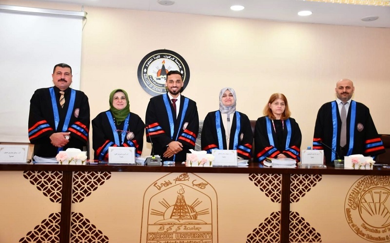 اطروحة دكتوراه تناقش تقدير نشاط انزيم الارجينيز