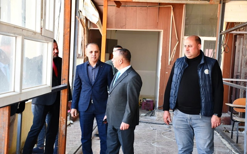 في إطار حرص عمادة الكلية على تحديث الصرح العلمي،