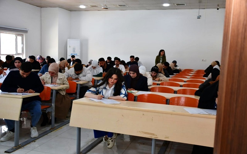 Conducting a Joint Exam Between Kirkuk, Al-Kitab, and Al-Qalam Universities to Enhance Education Quality