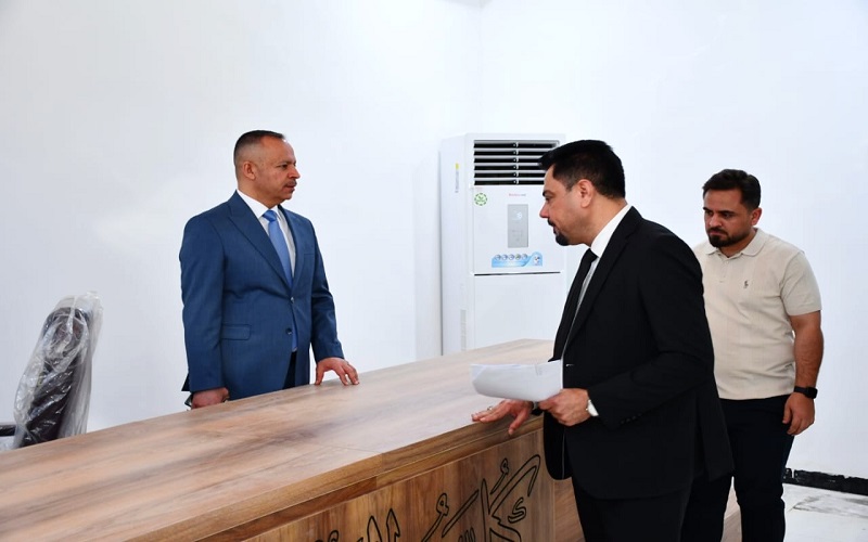 تواصل كلية العلوم في جامعة كركوك أعمالها النهائية لتجهيز القاعة النموذجية