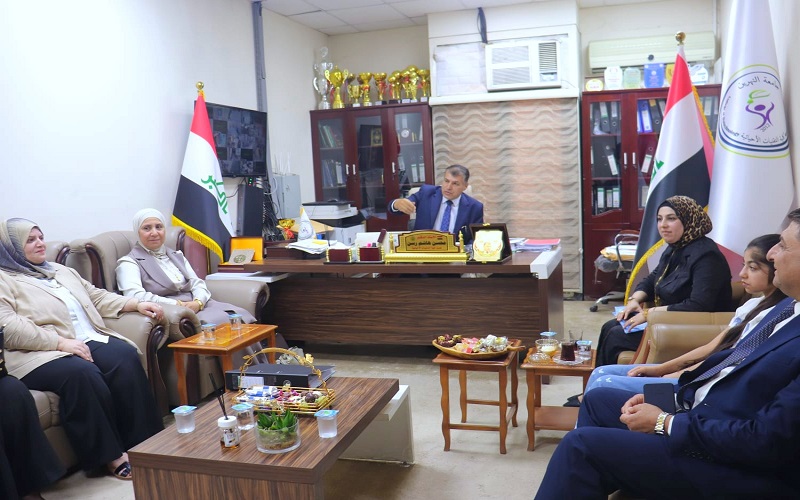 تدريسية من كلية العلوم تشارك في لجنة استحداث دراسة الدكتوراه بجامعة النهرين