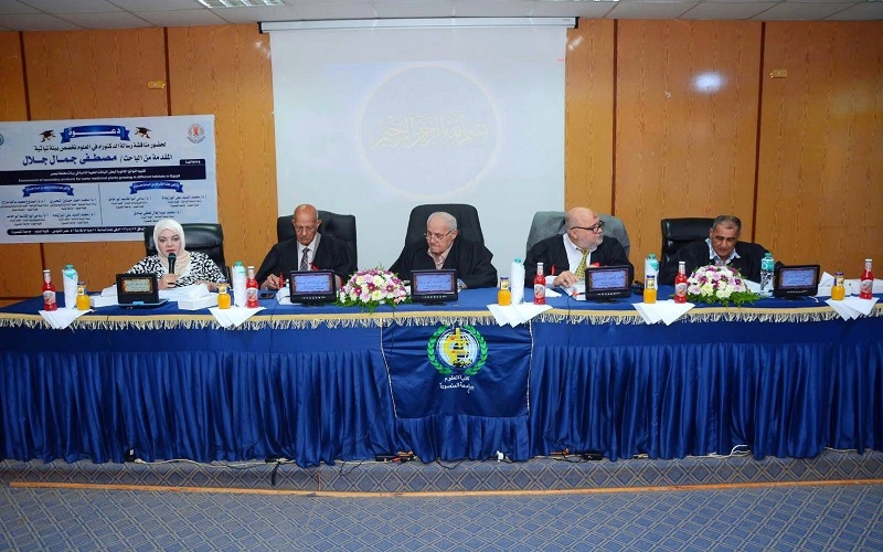 تدريسي في كلية العلوم بجامعة كركوك يحصل على شهادة الدكتوراه من جامعة المنصورة في جمهورية مصر العربية
