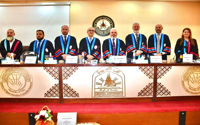 أطروحة دكتوراه في جامعة كركوك تبحث تحضير وتقييم الفعالية البايولوجية لمعقدات فلزية جديدة