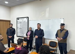 ورشة عمل بعنوان “الابتزاز الإلكتروني: الأسباب، الآليات، وطرق القضاء عليه” بالتعاون مع الشرطة المجتمعية