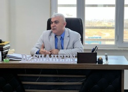 The head of the individual games branch holds a meeting with the faculty members at the Faculty of physical education and sports sciences