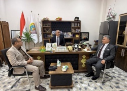 عميد كلية التربية البدنية وعلوم الرياضة يعقد الجلسة الرابعة عشرة لمجلس الكلية