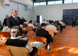 انتهاء الامتحانات التوأمية والمشتركة في كلية التربية البدنية وعلوم الرياضة