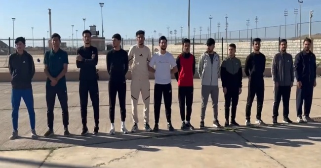 التدريبات الخاصة بعمل المخيم الكشفي