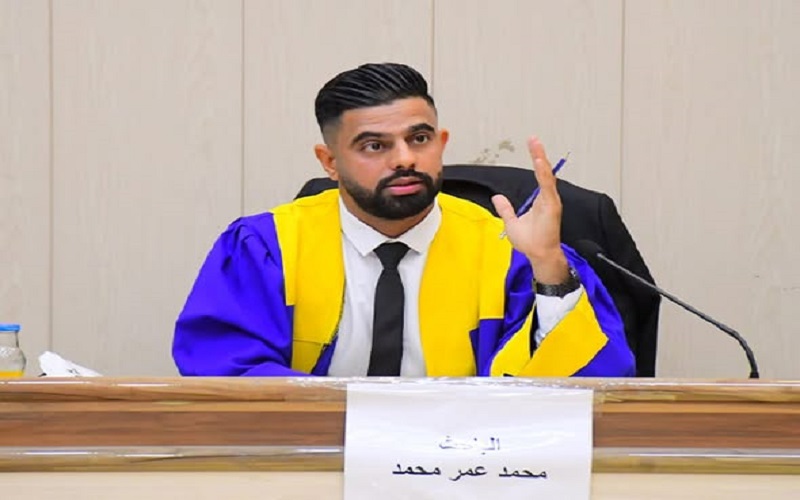 تدريسي في كلية التربية البدنية وعلوم الرياضة يناقش اطروحة دكتوراه عن فاعلية القدرات التوافقية والبدنية الخاصة في التنبؤ بمستوى الاداء الفني والمهاري للاعبي كرة القدم