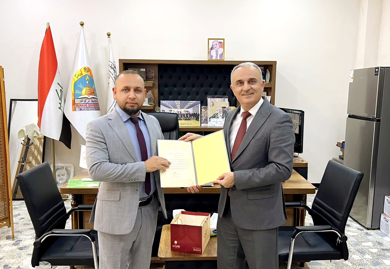 تدريسي في كلية التربية البدنية وعلوم الرياضة بجامعة كركوك ينال ترقية علمية إلى مرتبة مدرس