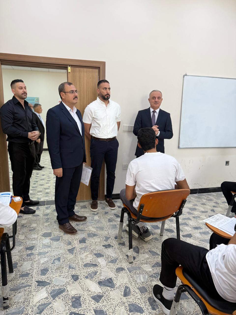 انطلاق الامتحانات النهائية لطلبة الدراسات الأولية في كلية التربية البدنية وعلوم الرياضة للعام الدراسي 2025-2026