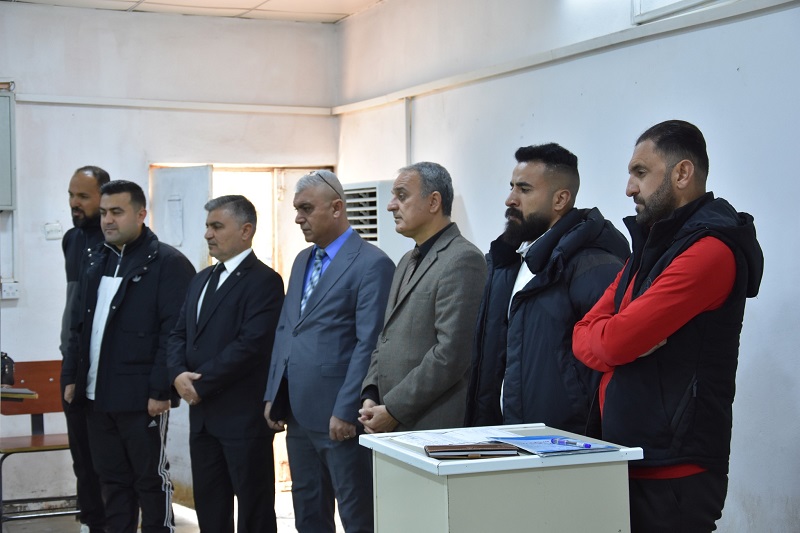 The Faculty of Physical Education and Sports Sciences at the University of Kirkuk recently