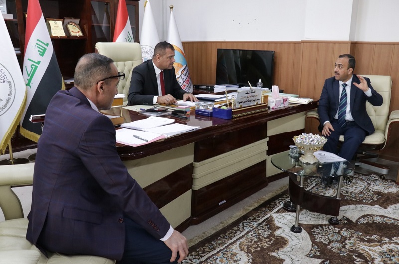 لجنة استدامة الطاقة في جامعة كركوك تواصل اعمالها الخاصة بالتصنيف العالمي للجامعات