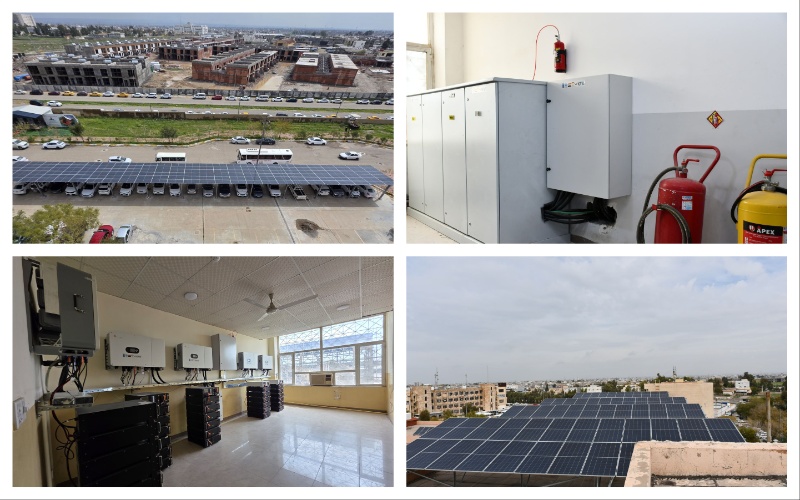 ضمن خطة الجامعة للتحول إلى استخدام الطاقة البديلة.. جامعة كركوك تشرع للعمل على الطاقة البديلة