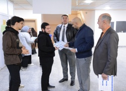 كلية علوم الحاسوب وتكنولوجيا المعلومات تنظم حملة توعوية للحد من الهجرة غير الشرعية