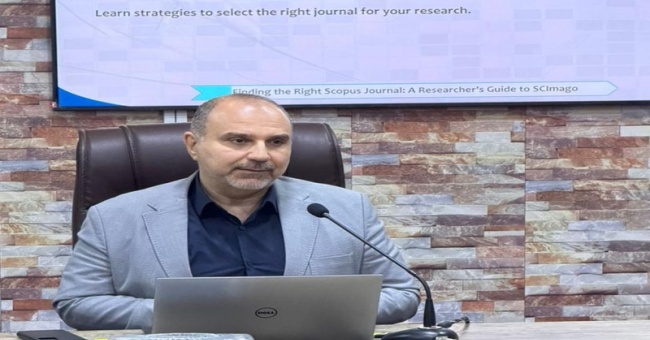 كلية علوم الحاسوب وتكنولوجيا المعلومات تقيم ورشة عمل حول آليات النشر العلمي الرصين