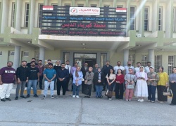 كلية علوم الحاسوب وتكنولوجيا المعلومات تنظم زيارة ميدانية الى محطة كهرباء الدبس